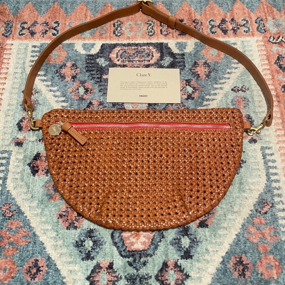 daisy rose checkered backpack